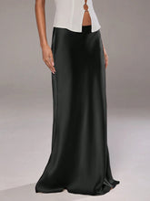 Aloruh Low Waist Satin Skirt